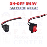 ON-OFF 2WAY SWITCH WIRE FOR REPLACEMENT