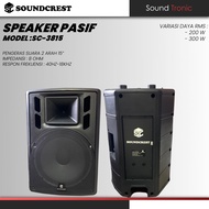 Speaker Pasif 15 inch Soundcrest SC-3815