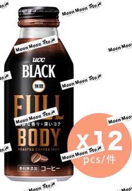 UCC 無糖黑咖啡375g X 12罐原箱