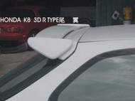 AKT_AERO_PARTS空力套件HONDA K8 3D TYPE-R 尾翼-EK4