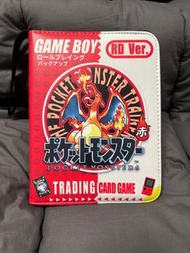 PTCG 熱賣卡簿 GameBoy 初代御三家 噴火龍 Pokémon Card Binder 4格 活頁 拉鏈款