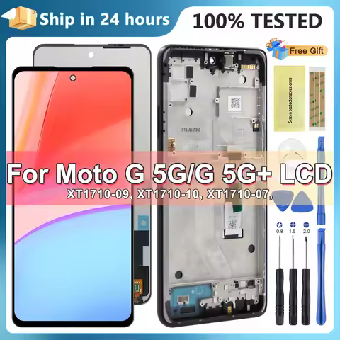 6.7" AAA+ Screen For Motorola Moto G 5G Plus XT2075 LCD Display Touch Screen Digiziter Assembly For 