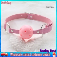 CM Mouth Gag Ball Harness Oral Fixation Restraints Bondage Adults Sex Game Toy