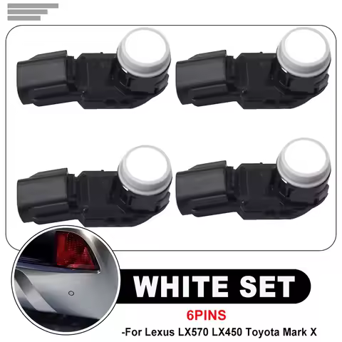 4pcs/lot PDC Ultrasonic Sensor Wireless Parking Sensor For Toyota Lexus LX450 LX570 2015-2019 89341-