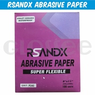 RSANDX DREI Abrasive Sandpaper Waterproof Kertas pasir kalis air GRIT P80-P2000