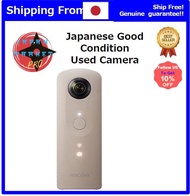 [Japanese Used Camera]RICOH 360 -degree camera RICOH THETA SC (beige) All natural spherical camera 910742
