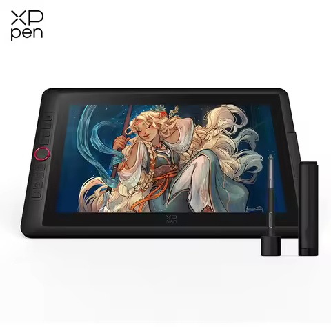 XPPen Artist 15.6 Pro V2 Drawing Tablet with X3 Pro Stylus Graphic Monitor Digital Animation Display