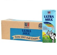 Susu uht ULTRA Full Cream 250 ml 1 dus