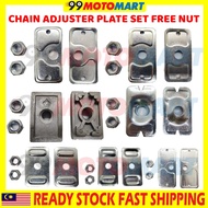 Chain Adjuster Plate YAMAHA HONDA SUZUKI RXZ LC135 125Z Chain Adjuster EX5 Wave Lagenda SRL RS150 TX