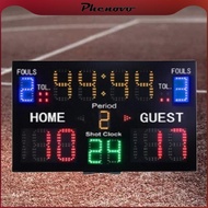 [Phenovo] Indoor Basketball Scoreboard Foul Count Electronic Scoreboard for Volleyball