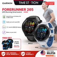 GARMIN Watch Garmin Forerunner 265 Smartwatch Jam Garmin Original Smart Watch Man Jam Running Fitnes