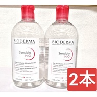 【Direct from Japan】Bioderma Sensibio H2O D Cleansing Water 500ml (2 bottles)【Japan Exclusive】