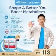 Bundle of 1/2/3 [Weight Management] Life Space Shape B420 Probiotic 60 Capsules（EXP:05/2027）Lose Wei