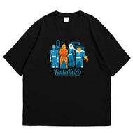 MARVEL T-SHIRT - FANTASTIC(4) - Unisex - Tc Combed 30s - DTF T-SHIRT