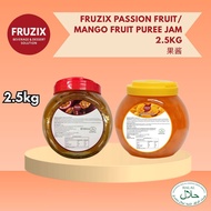 FRUZIX PASSION FRUIT/MANGO FRUIT PUREE JAM 2.5KG