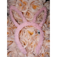 LED pink rabbit headband
