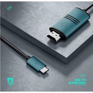 USB C TO 8K 120HZ 144HZ/ | HDMI CABLE PLUG & PLAY EASY CONNECT HDMI CONVERTER ULTRA HD HEATZ ZT62