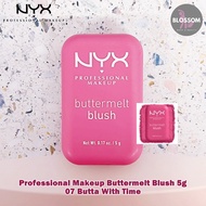 NYX - Professional Makeup Buttermelt Blush 5g บลัชออน เนื้อแมตต์ สูตรวีแกน ติดทนนาน