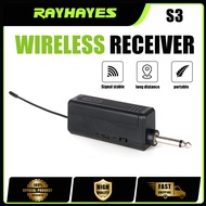RAYHAYES S3 Portable Audio Receiver Plug and play Microphone WirelessReceiver Mixer Receiver