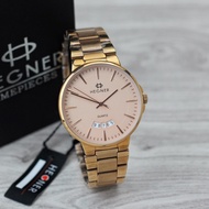 Jam Tangan Pria Hegner 5025 Original Stainless Steel