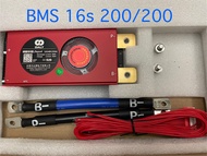 BMS 16S 48V 100A150A200A LifePo4 พร้อมสาย Balance Cell