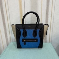 Celine Micro Luggage Bag 新淨抵用拼蟒蛇皮