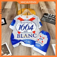 BLANC 1664 HUDA BEER SUITS size up to 80kg DBD BEER group elastic set