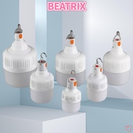 BEATRIX‌ Hanging LED Bulb, Touch Switch USB Rechargeable Rechargeable LED Light Bulb,  6500K White L