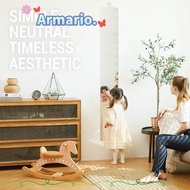 ARMARIO Growth Chart Mirror for Wall, Foldable Height Measuring Mirror Growth Chart Mirror,  3 in 1 