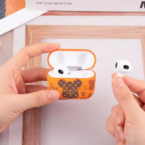 Space Case For AirPods 4 2024 Luxury Cover Earphone Case For Air Pods 4rd Generation Case