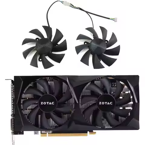 87MM 1FY09215E12S GA92A2H 0.5A GTX 1660 1660Ti graphics fan for Zotac GeForce RTX 2060 2070 SUPER Mi