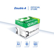 [5 รีม Quality Green ] กระดาษถ่ายเอกสาร หนา 80 แกรม ขนาด A4/500 แผ่น ต่อรีม