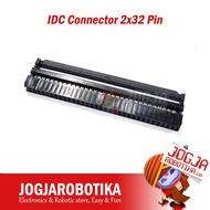 2.54mm IDC Connector Cable Socket 2x32 64p 64 pin 64pin Female