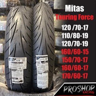 💥ส่งฟรี💥ยาง Mitas Touring Force ขอบ 17 ขอบ 19 สำหรับ Xadv750 CB500X R1200GS F 120/70ZR17 TL ปี23