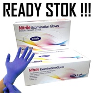 A Pair Of Nitrile Sterile Safe Gloves