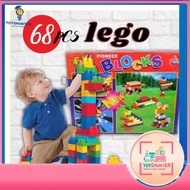 68 Pcs Pioneer Lego Building Blocks Adjustable Building Block Toys for Kids