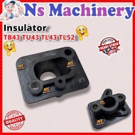 Insulator Tapak Carburetor Mesin Rumput Tolak Kasei Intake Hand Push Lawn Mover Auger TB43 TL43 TL52