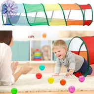 Baby Crawl Tunnel 6FT Foldable Crawl Through Tunnel Play Tent Colorful Crawl Tunnel Playhouse with C