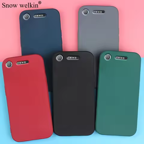 Sand Matte Soft Silicon Full Protect Shockproof Case For Sony Xperia XZ XZS XZ1 XZ2 XZ3 Compact Prem