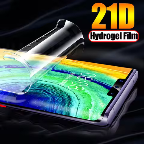 21D Full Hydrogel Film For Motorola Moto One Vision Z2 Z3 Play Front Soft TPU Screen Protector Moto 