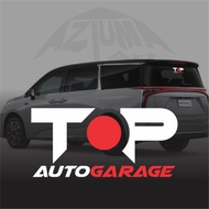 TOP AUTO GARAGE Cutting Sticker