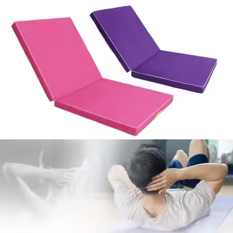 Folding Gymnastics Mat Children Play Horizontal Bar Mat, Portable Foldable Stretch Mat Exercise for 