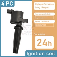 4Pcs Ignition Coil for Ford Escape Focus C-MAX Mondeo Mazda 3 Saloon Mercury Mariner Volvo C30 S40 4
