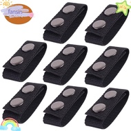 FANSIN 1/4/8Pcs Belt Buckle  Double Snaps Outdoor Nylon Strap