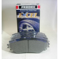 FREEDEO EXCEL ALTIS/WISH/RAV4/SIENTA/CAMRY/CROSS 煞車皮 1個 WISH 2004-2009年 後組 煞車皮<左輪+右輪>四片