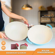 GSM Non-Stick Colored Wok 32/34/36 cm Wok Pan