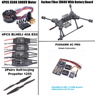 NEW ZD680 6C PRO M8N/M9N/M10 Full Carbon Fiber Hexa-Rotor Foldable Arm Hexacopter Frame Kit PIXHAWK