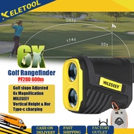 Mileseey PF280 profession Golf laser rangefinder 600m Laser Range Finder Golf Range Finder telescope