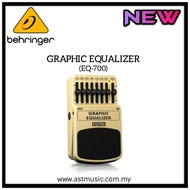 Behringer Graphic Equalizer Pedal EQ700
