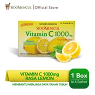 SidoMuncul Vitamin C 1000 Lemon Health Supplement Drink 6 x 4 g